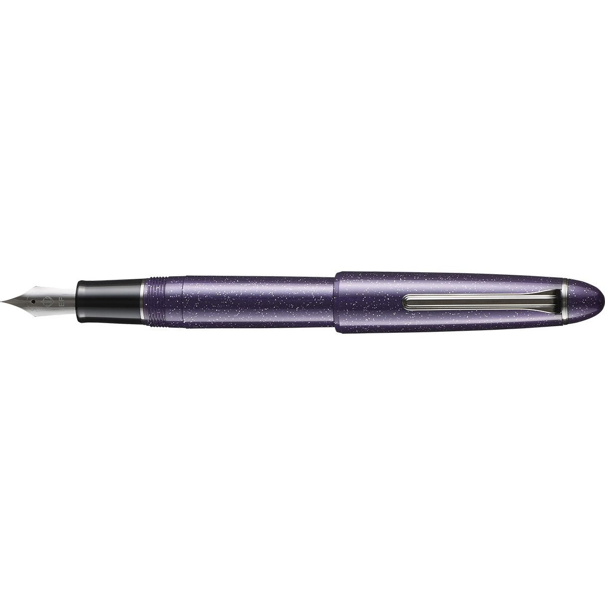 Sailor 1911L Fountain Pen - Nebula Violet - Casual L Galaxy Series Black IP-Pen Boutique Ltd
