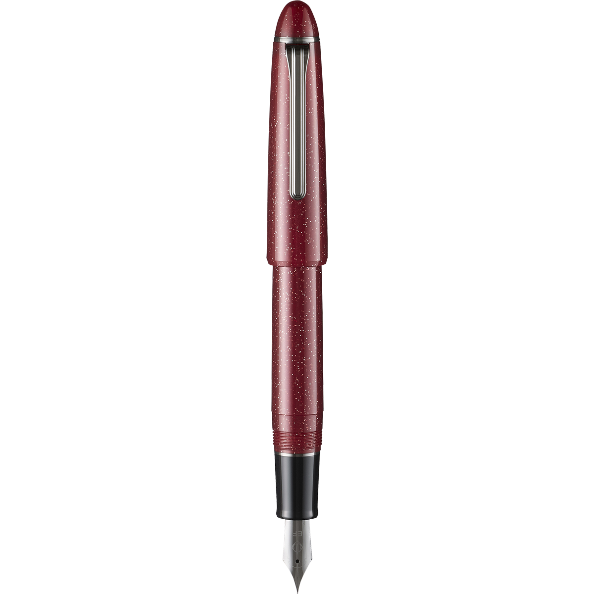 Sailor 1911L Fountain Pen - Supernova Crimson - Casual L Galaxy Series Black IP-Pen Boutique Ltd