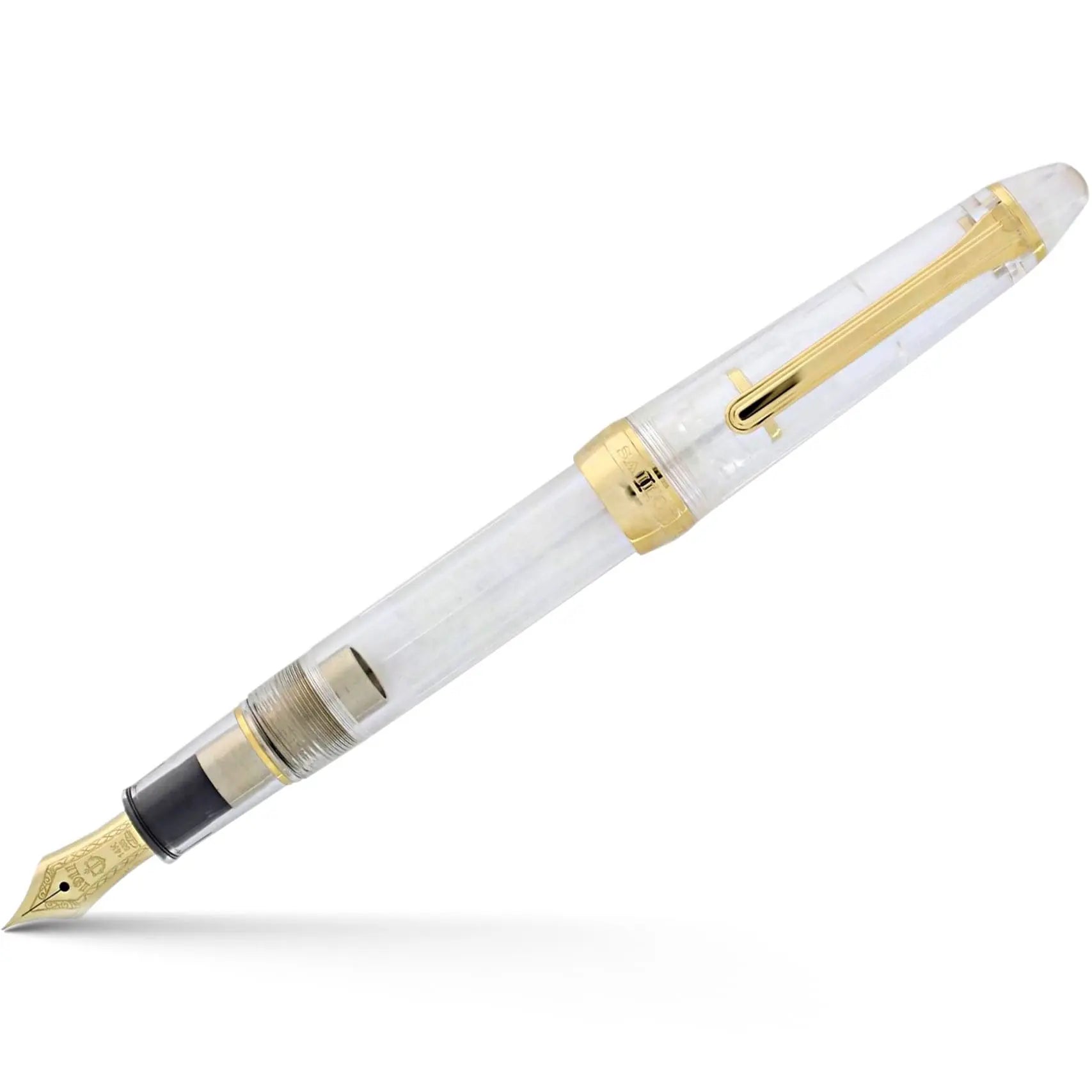 Sailor 1911S Fountain pen - Transparent Demo - Gold Trim - 14k Nib-Pen Boutique Ltd