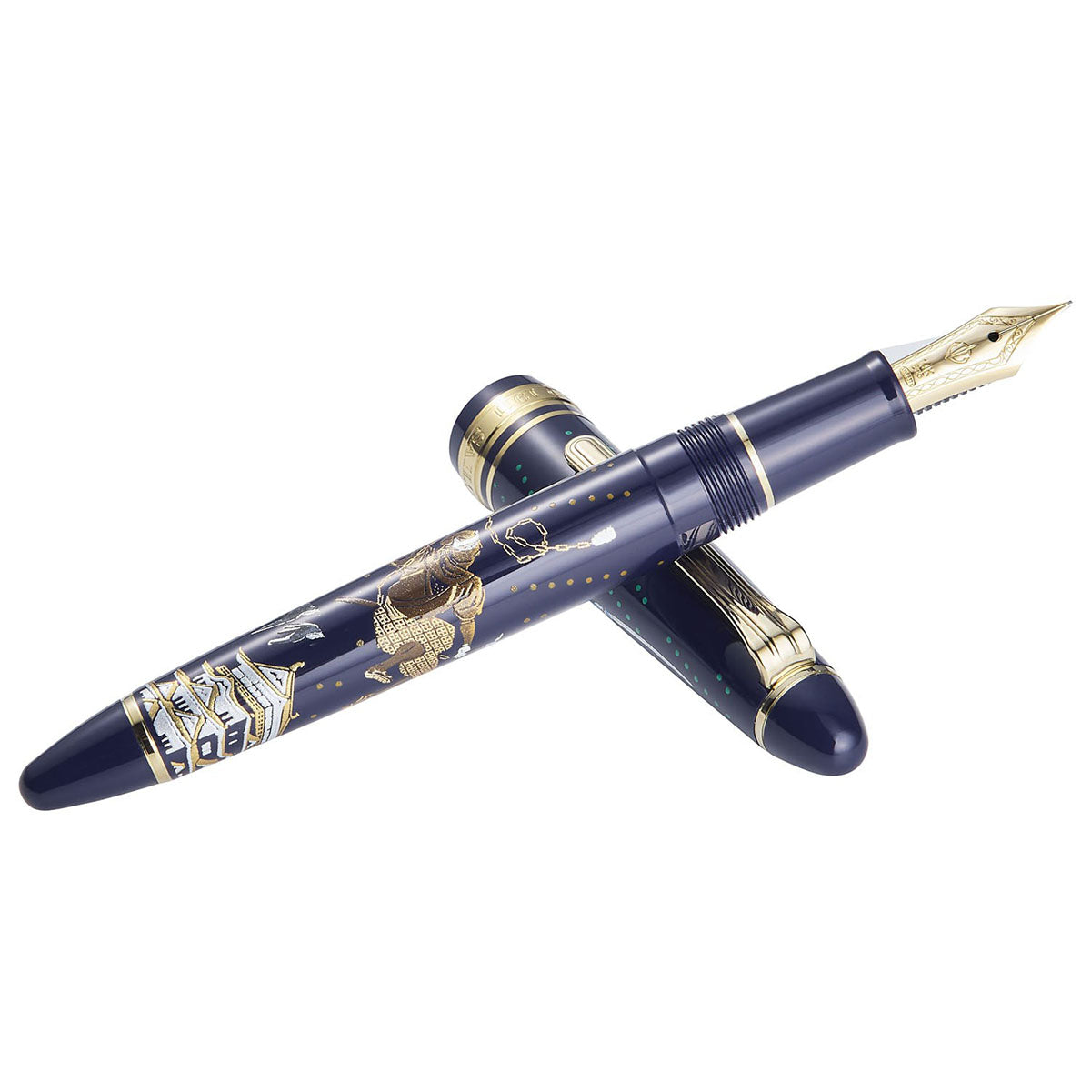 Sailor 1911S Ninja 2nd Series Fountain Pen - Kusarigama (Limited Edition)-Pen Boutique Ltd