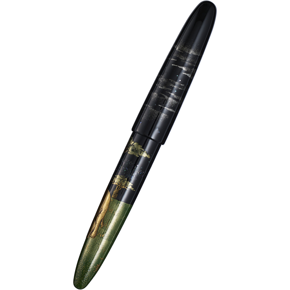 Sailor Bespoke Fountain Pen - King of Pens - Elephant in the Moonlight (Limited Edition)-Pen Boutique Ltd