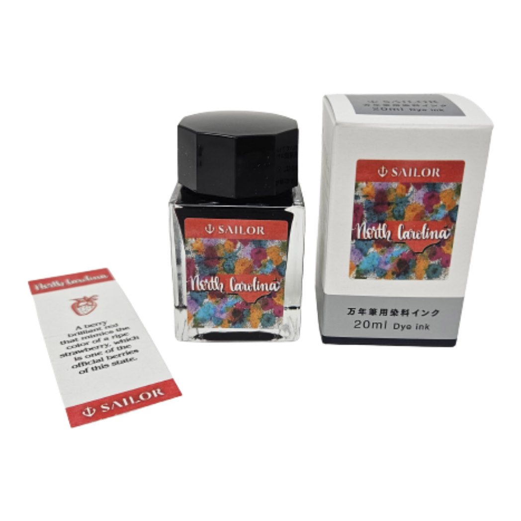 Sailor Bottled Ink - USA State - North Carolina - 20ml-Pen Boutique Ltd