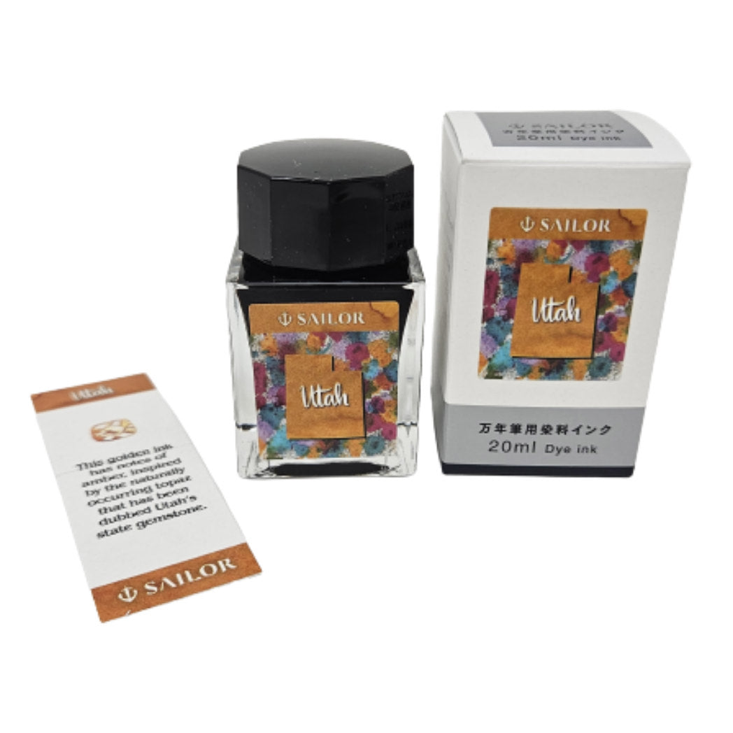 Sailor Bottled Ink - USA State - Utah - 20ml-Pen Boutique Ltd
