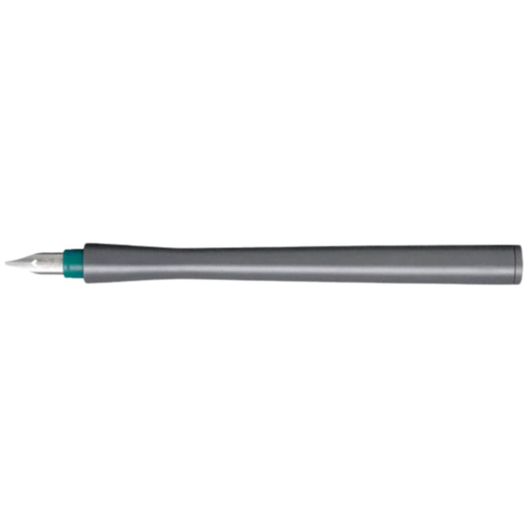 Sailor Compass Hocoro Dip Pen - Gray/Dark Green - 1.0mm Calligraphy-Pen Boutique Ltd
