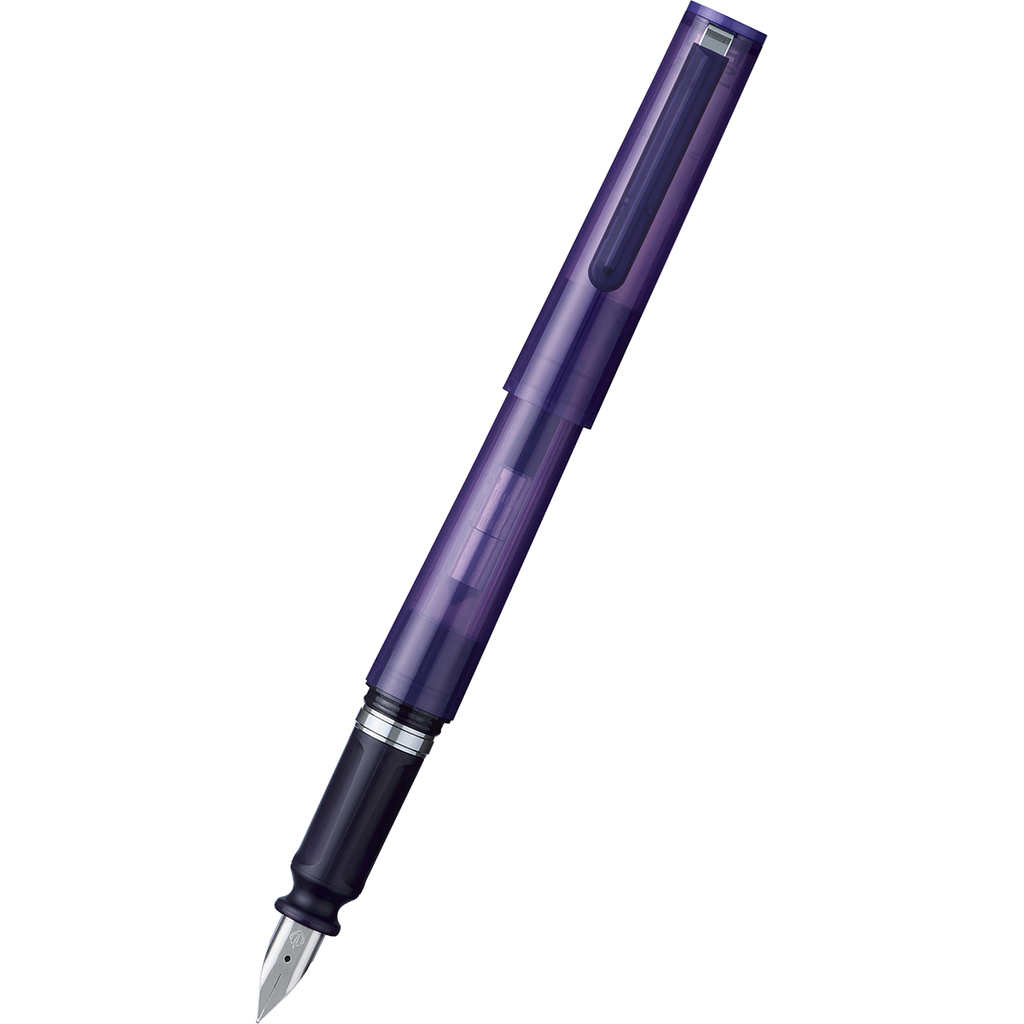 Sailor Compass Tuzu Fountain Pen - Adjust Translucent Violet (Limited Edition Color)-Pen Boutique Ltd