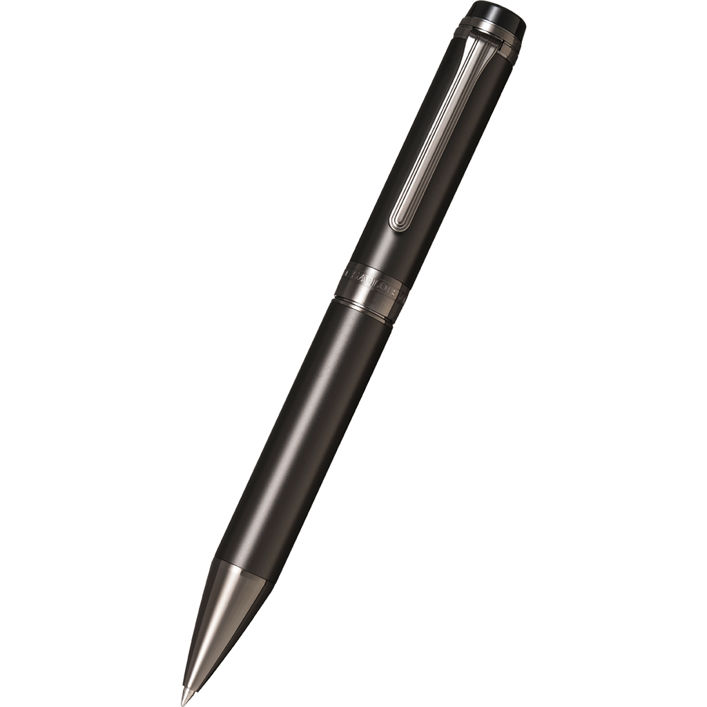 Sailor Cylint Ballpoint Pen - Matte Black - Black Ion Trim-Pen Boutique Ltd