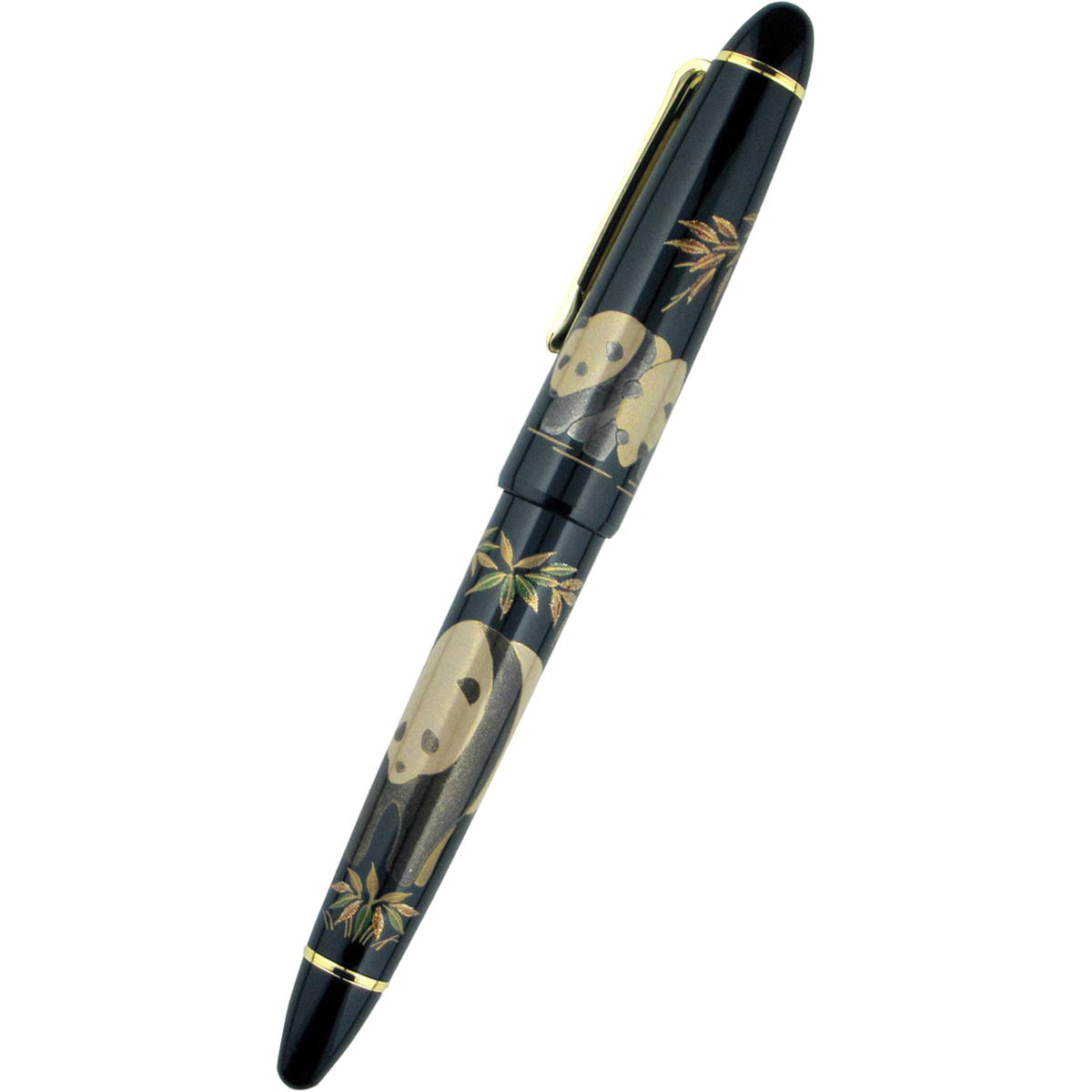 Sailor Maki-E Endangered Mammals Fountain Pen - Giant Panda-Pen Boutique Ltd