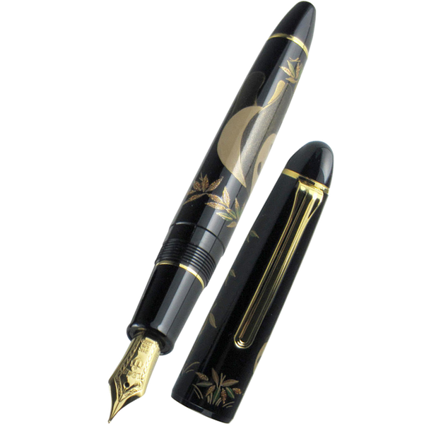 Sailor Maki-E Endangered Mammals Fountain Pen - Giant Panda-Pen Boutique Ltd