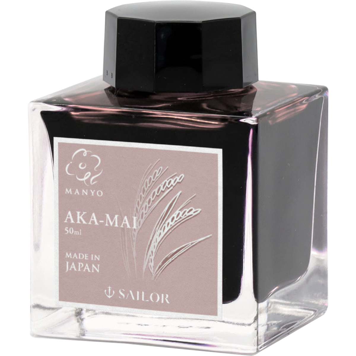 Sailor Manyo Ink Bottle - Aka-Mai (Ancient Rice) - 50ml (Limited Edition)-Pen Boutique Ltd