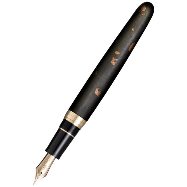 Sailor Nawate Haku-Chirashi Fountain Pen - Kaku - Copper Foil - 21K Nib (Bespoke Dealer Exclusive)-Pen Boutique Ltd
