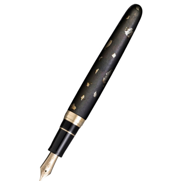 Sailor Nawate Haku-Chirashi Fountain Pen - Yoh - Silver Foil - 21K Nib (Bespoke Dealer Exclusive)-Pen Boutique Ltd