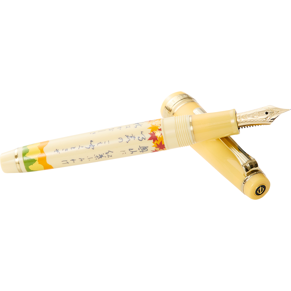 Sailor Professional Gear Fountain Pen - Autumn Seasonal Waka Poetry - Slim (Overseas Exclusive)-Pen Boutique Ltd