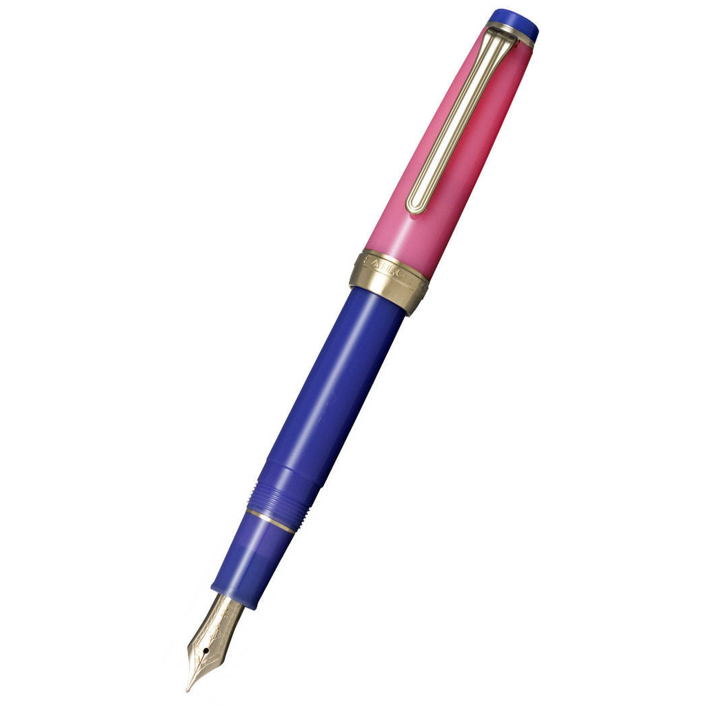 Sailor Professional Gear Fountain Pen - Pillow Book - Spring Sky - 14k (slim)-Pen Boutique Ltd