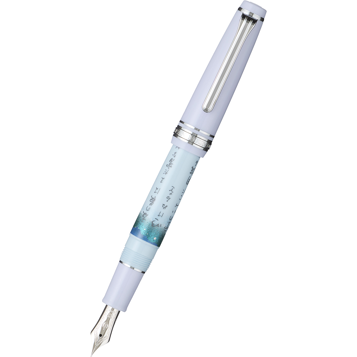 Sailor Professional Gear Fountain Pen - Summer Seasonal Waka Poetry - Slim (Overseas Exclusive)-Pen Boutique Ltd