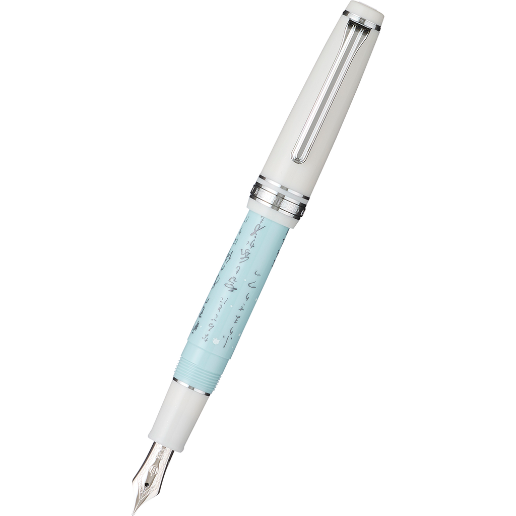 Sailor Professional Gear Fountain Pen - Winter Seasonal Waka Poetry - Slim (Overseas Exclusive)-Pen Boutique Ltd