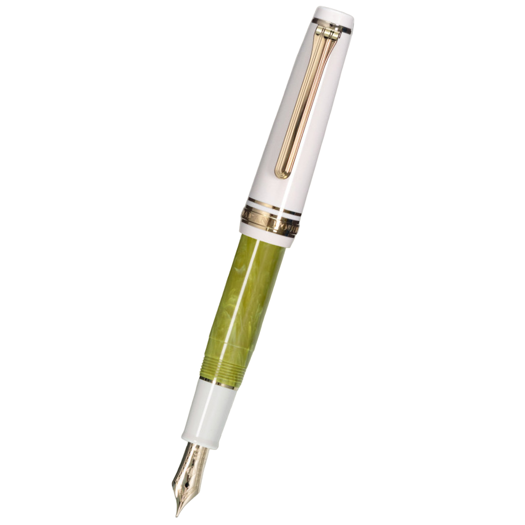Sailor Professional Gear Slim Fountain Pen - Rencontre - Pistache (Limited Edition)-Pen Boutique Ltd