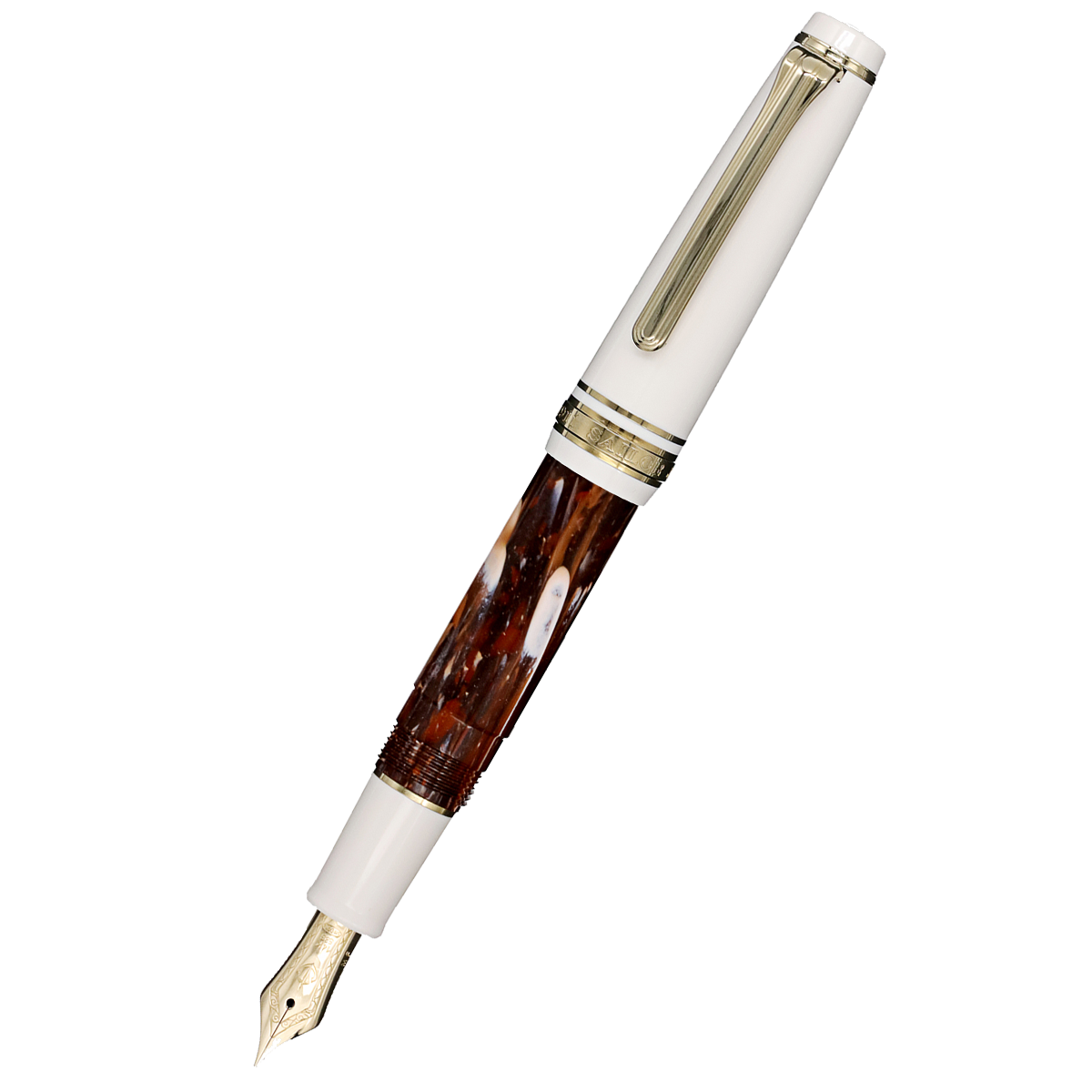 Sailor Professional Gear Slim Mini Rencontre Fountain Pen Marron