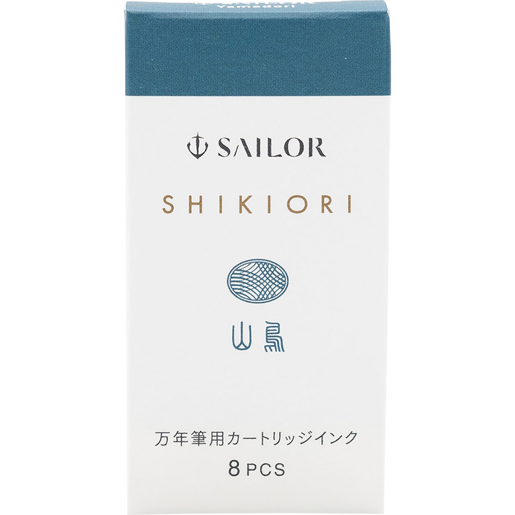 Sailor Shikiori Ink Cartridge - Summer Night Yamadori-Pen Boutique Ltd
