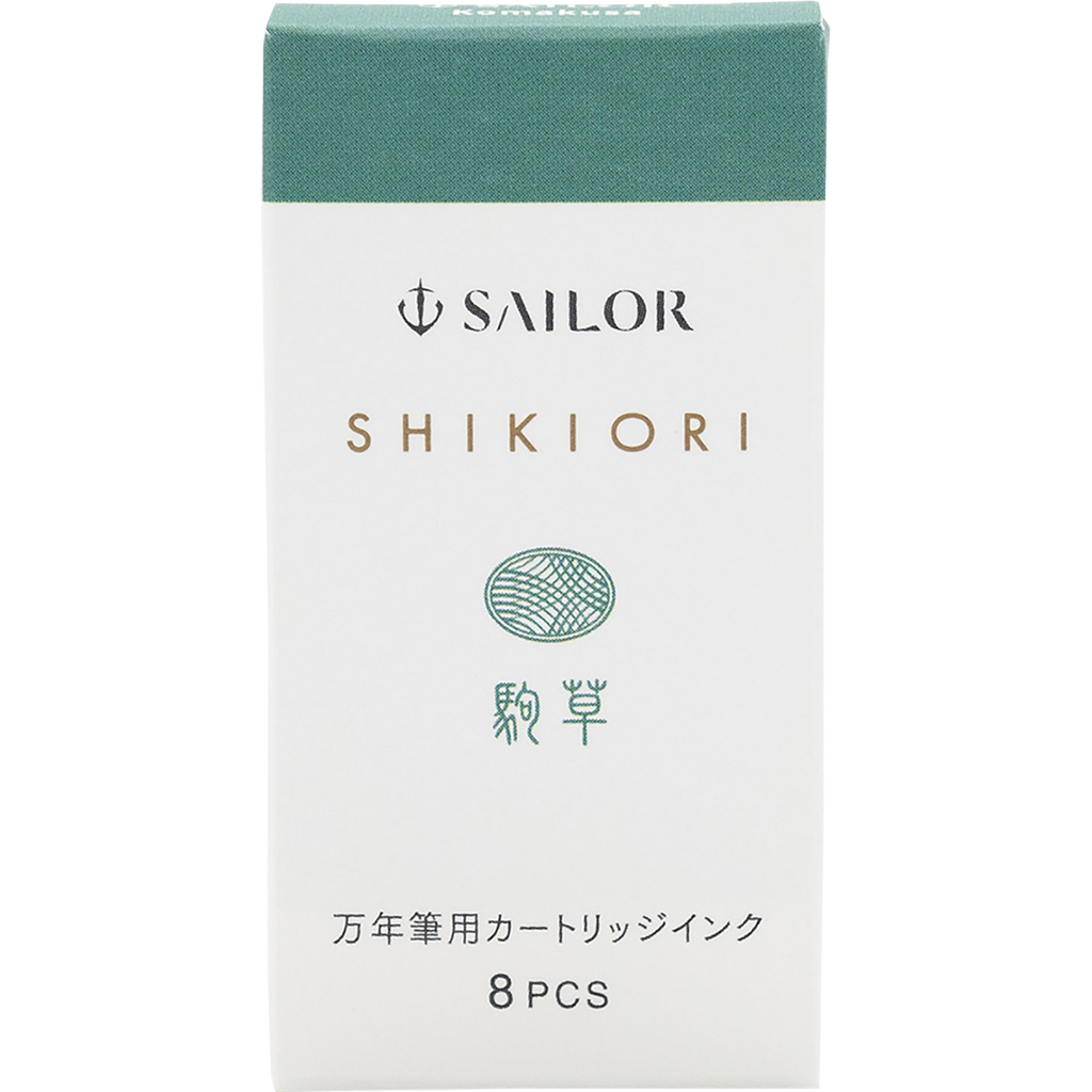 Sailor Shikiori Ink Cartridge - Winter Snow Komakusa-Pen Boutique Ltd