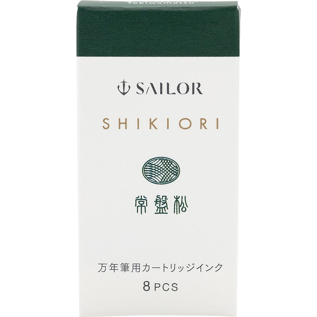 Sailor Shikiori Ink Cartridge - Winter Snow Tokiwa-matsu-Pen Boutique Ltd