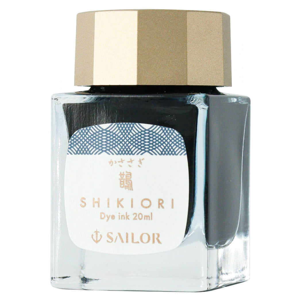 Sailor Shikiori Japanese Fairy Tales Bottled Ink - Magpies (Kasasagi)-Pen Boutique Ltd