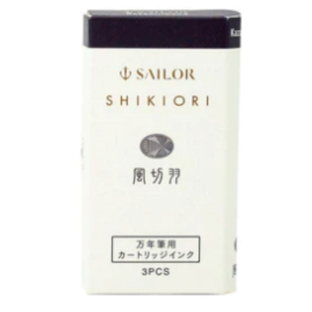 Sailor Shikiori Japanese Fairy Tales Ink Cartridge - Crane Quill (Kazakiribane)-Pen Boutique Ltd