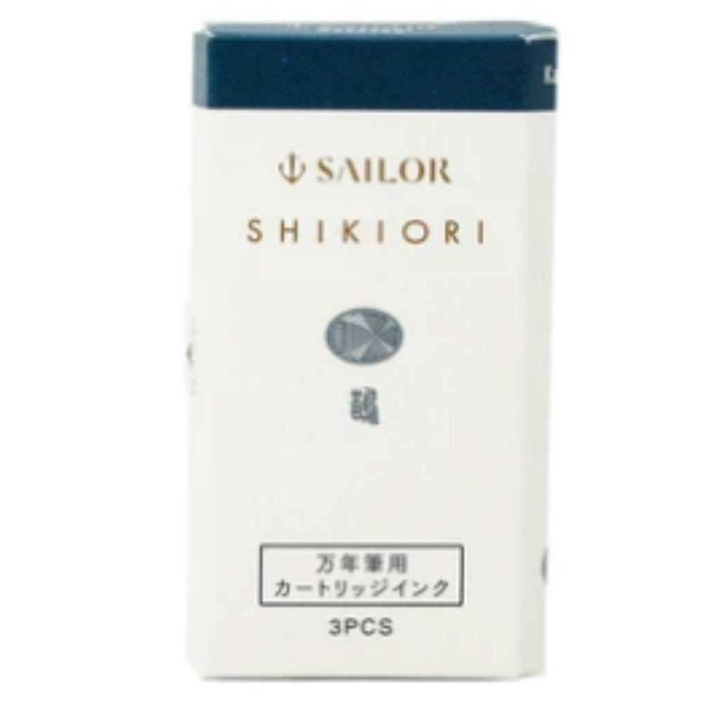 Sailor Shikiori Japanese Fairy Tales Ink Cartridge - Magpies (Kasasagi)-Pen Boutique Ltd