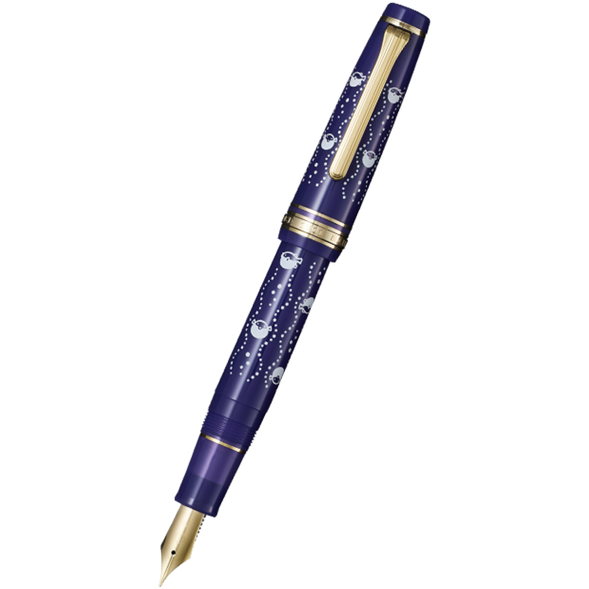 Sailor x KAMAWANU Professional Gear Standard Fountain Pen - Fugu-tatewaku-Pen Boutique Ltd