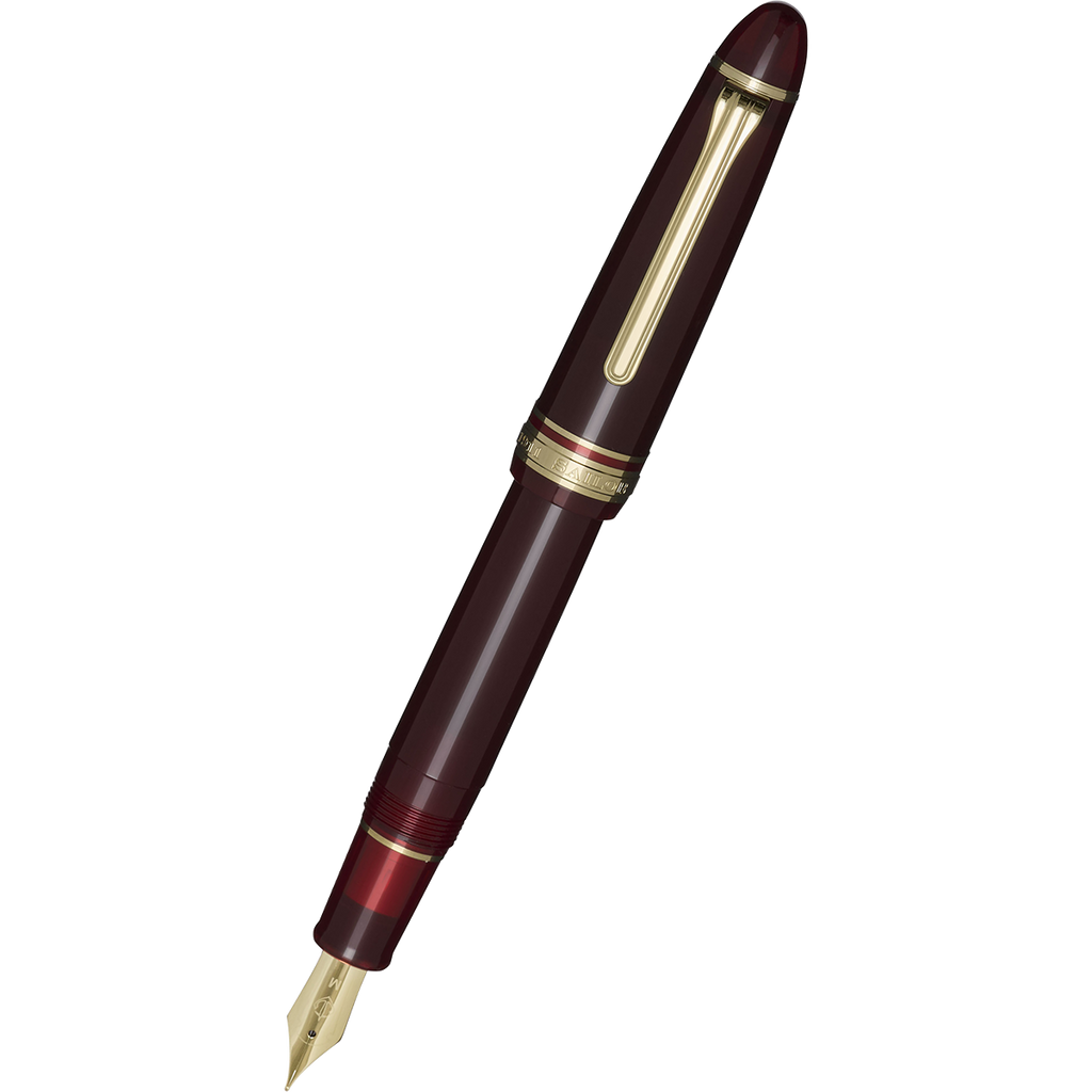 Sailor 1911 Casual L Basis Gold Trim Fountain Pen – Muted Red-Pen Boutique Ltd