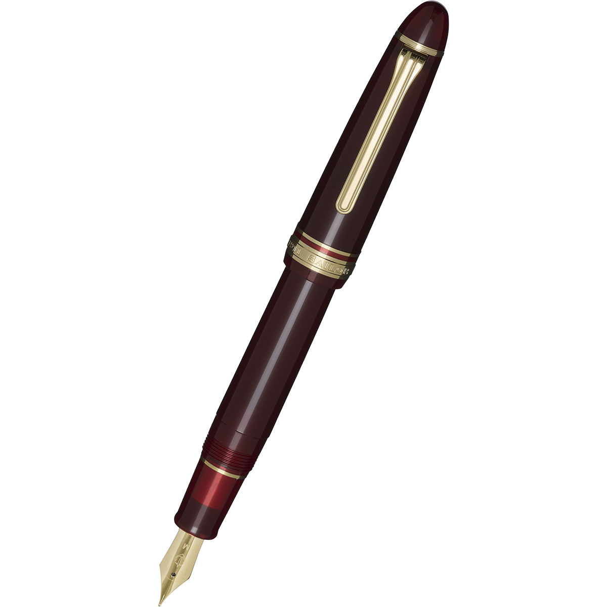 Sailor 1911 Casual L Basis Gold Trim Fountain Pen – Muted Red-Pen Boutique Ltd