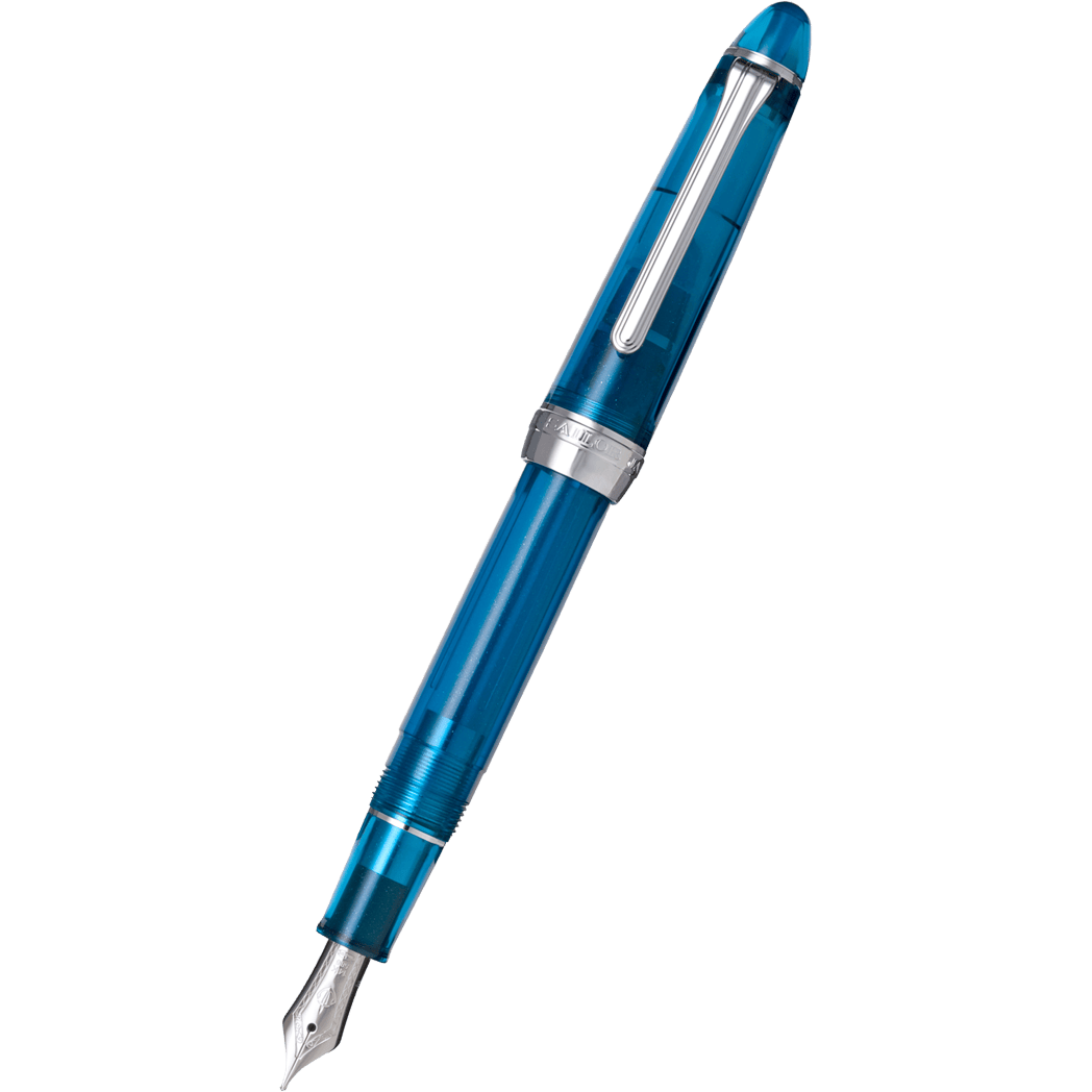 Sailor 1911S Jellyfish Fountain Pen - Freshwater - Rhodium - 14K nib (Special Edition)-Pen Boutique Ltd