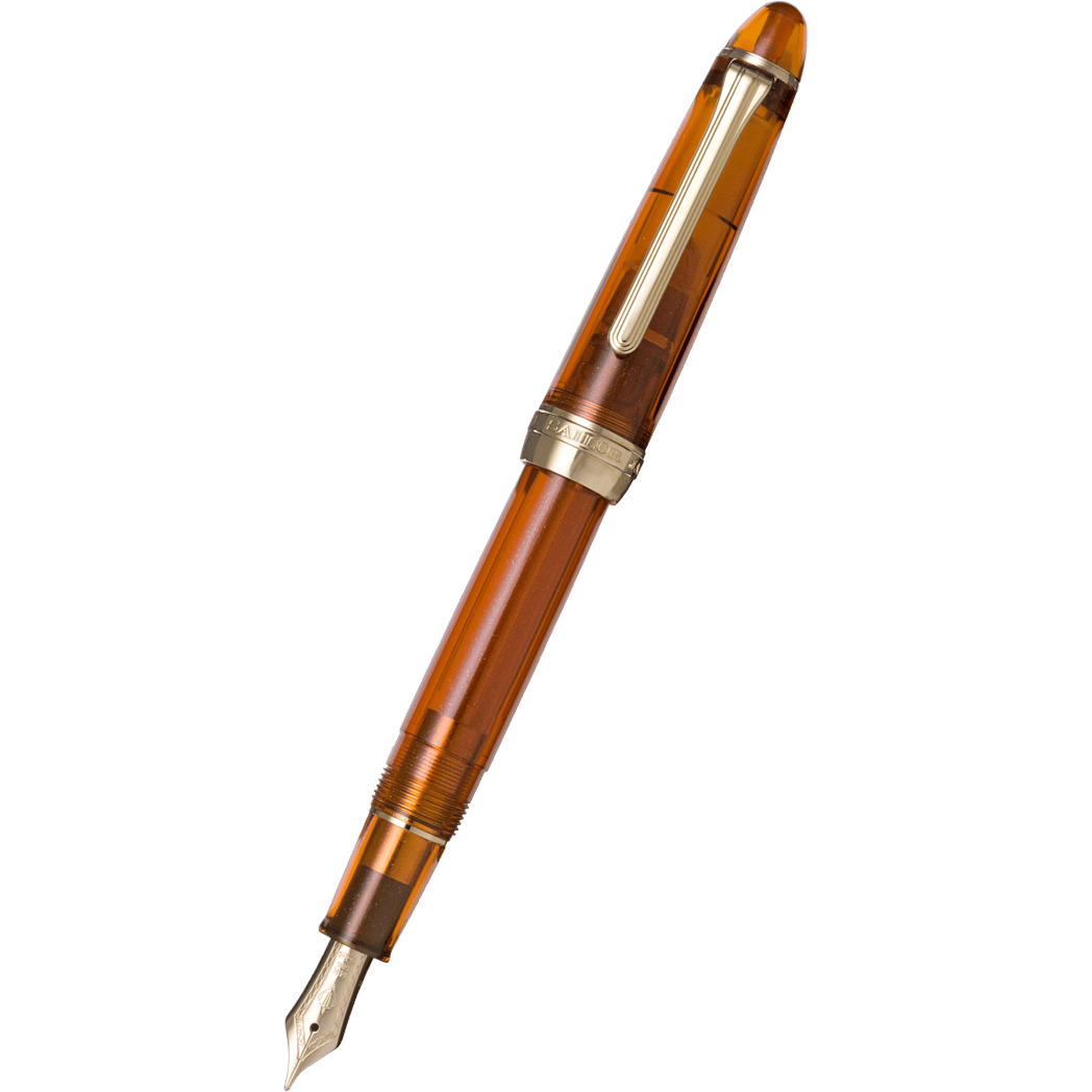 Sailor 1911S Jellyfish Fountain Pen - Fried Egg - Gold Trim - 14K nib (Special Edition)-Pen Boutique Ltd