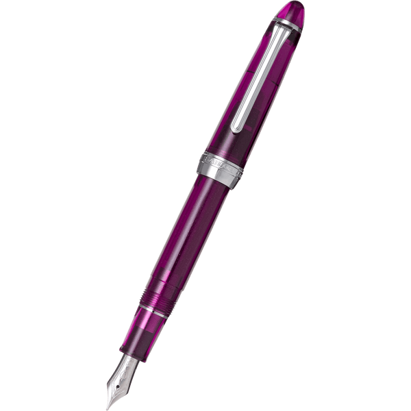 Sailor 1911S Jellyfish Fountain Pen - Violet - Rhodium - 14K nib (Special Edition)-Pen Boutique Ltd
