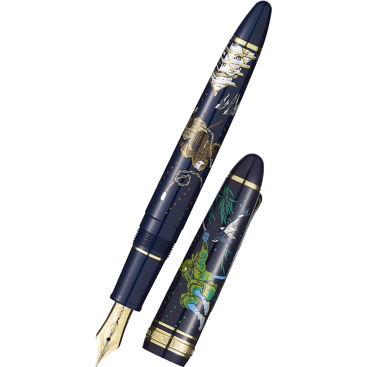 Sailor 1911S Ninja 2nd Series Fountain Pen - Kusarigama (Limited Edition)-Pen Boutique Ltd