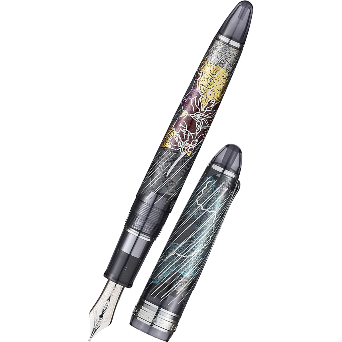 Sailor 1911S Ninja 2nd Series Fountain Pen - Shachihoko (Limited Edition)-Pen Boutique Ltd