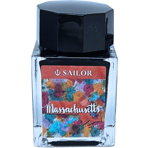 Sailor Bottled Ink - USA State - Massachusetts - 20ml-Pen Boutique Ltd