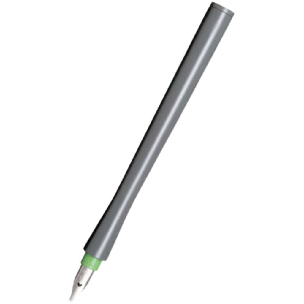 Sailor Compass Hocoro Dip Pen - Gray/Light Green - 2.0mm Calligraphy - Pen Boutique Ltd
