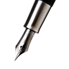 Sailor Cylint Fountain Pen - Black Stainless Steel-Pen Boutique Ltd
