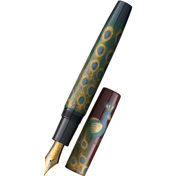 Sailor Limited Edition Fountain Pen - King of Pens - Chinkin Peacock (Bespoke Dealer Exclusive)-Pen Boutique Ltd