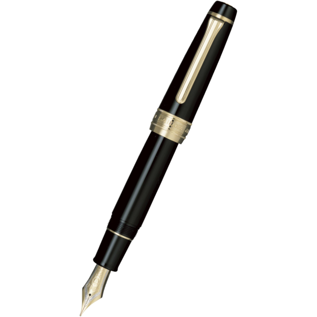 Sailor Professional Gear Fountain Pen - King Of Pens - Black - Gold Trim-Pen Boutique Ltd