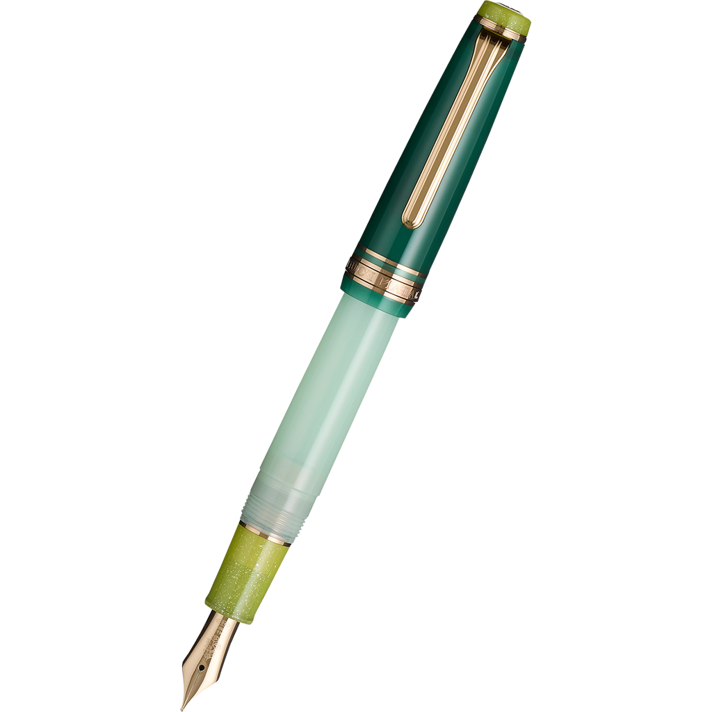 Sailor Professional Gear Fountain Pen - Slim - Dried Flower 2 Eucalyptus-Pen Boutique Ltd