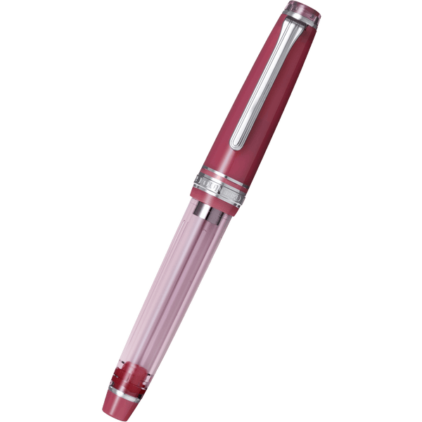 Sailor Professional Gear Slim Manyo Fountain Pen #2 Set - Wisteria - Silver Trim (Special Edition)-Pen Boutique Ltd