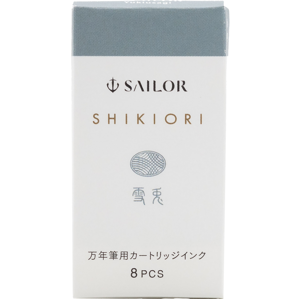 Sailor Shikiori Ink Cartridge - Kusa Asobi Yukiusagi (Snow Bunny - Green)-Pen Boutique Ltd