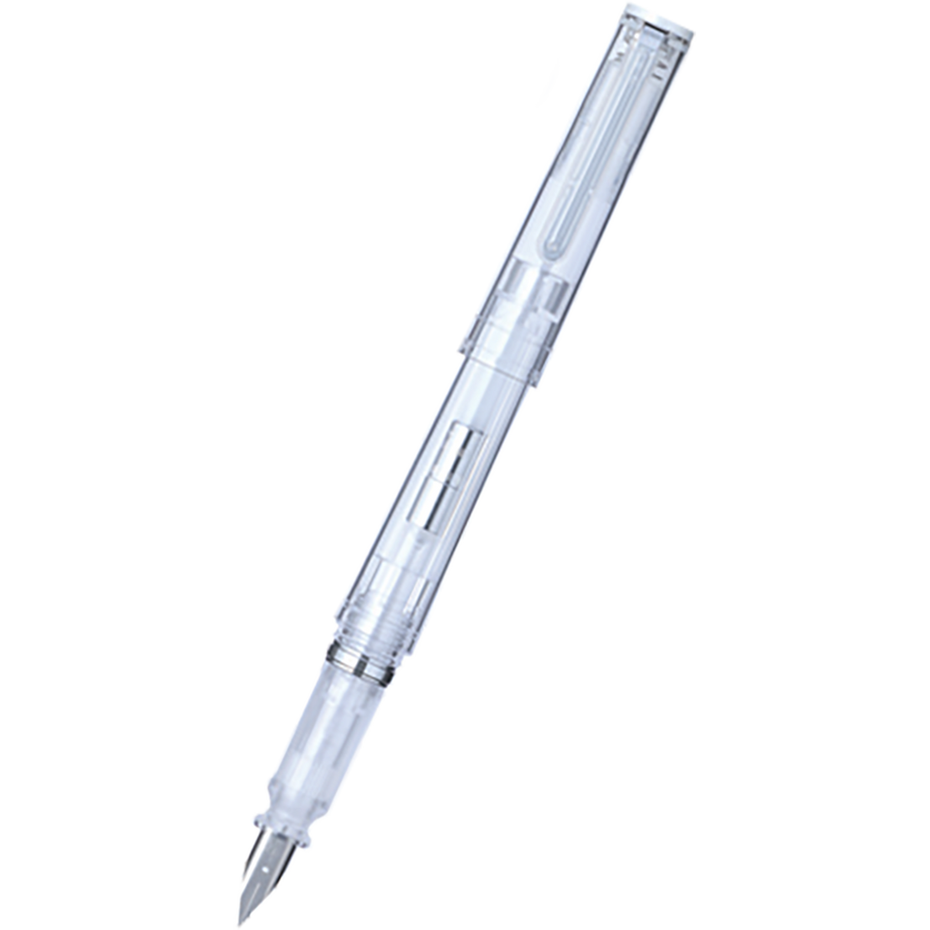 Sailor Tuzu Adjust Glassy Fountain Pen - Crystal White (Limited Edition)-Pen Boutique Ltd