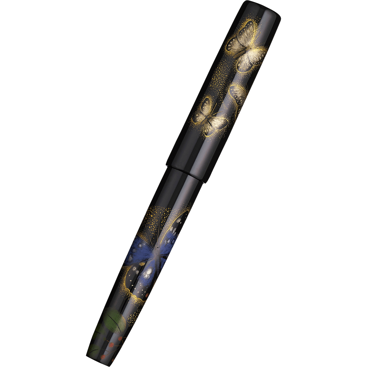 Sailor Limited Edition Fountain Pen - King of Pens - Chinkin Giant Purple Butterfly (Bespoke Dealer Exclusive) - Pen Boutique Ltd