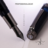 Sailor Professional Gear Anchor Fountain Pen - Blue Dawn - Black IP Trim