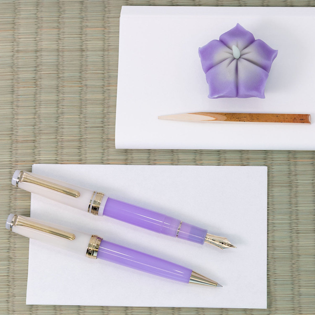 Sailor Professional Gear Fountain Pen - Slim - Teatime Around the World Japanese Tea Ceremony - Nerikiri (Limited Edition)-Pen Boutique Ltd