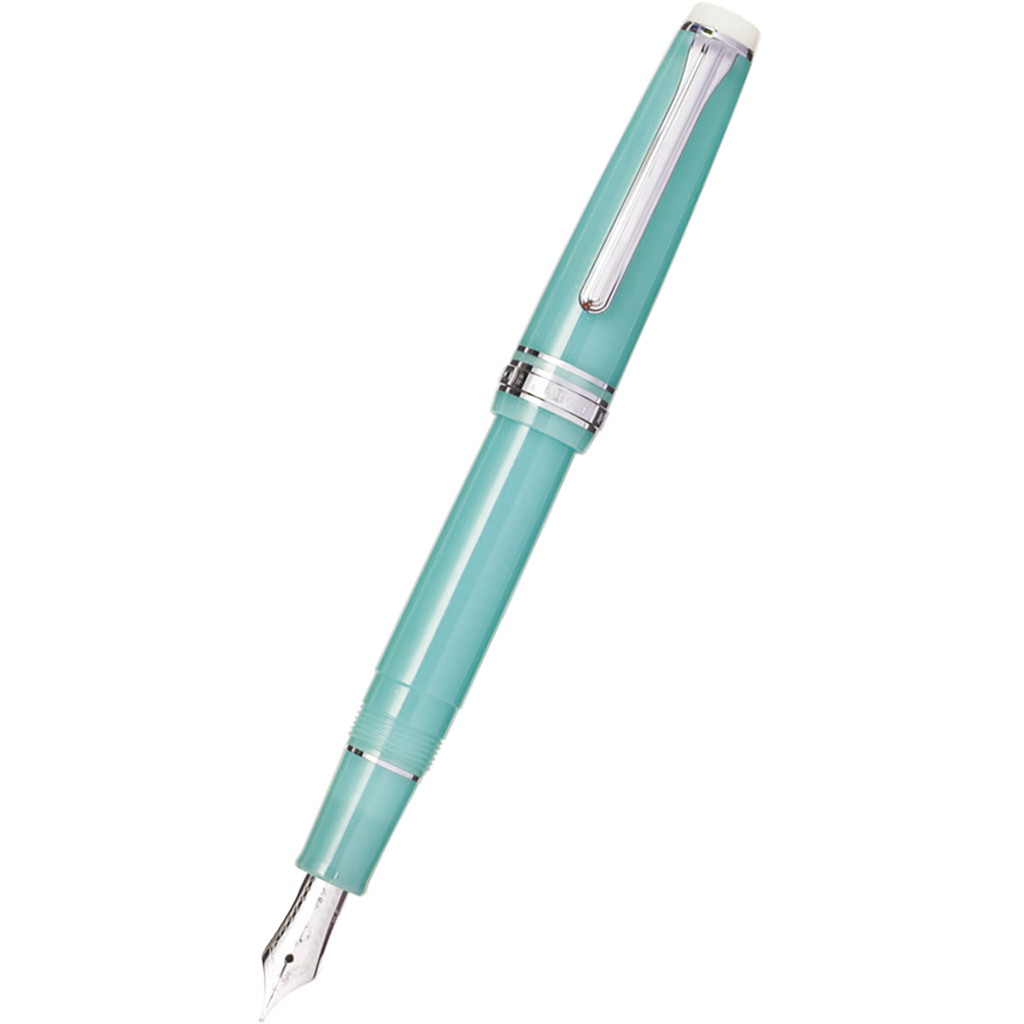 Sailor x Satellite Crayon Project Professional Gear Fountain Pen - Limited Edition - Eleuthera Island - Slim (Fountain Pen of the Seas)-Pen Boutique Ltd