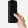 Montblanc Sartorial 2 Pen Pouch - Black (Zip Closure)-Pen Boutique Ltd