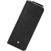 Montblanc Sartorial 2 Pen Pouch - Black (Zip Closure)-Pen Boutique Ltd